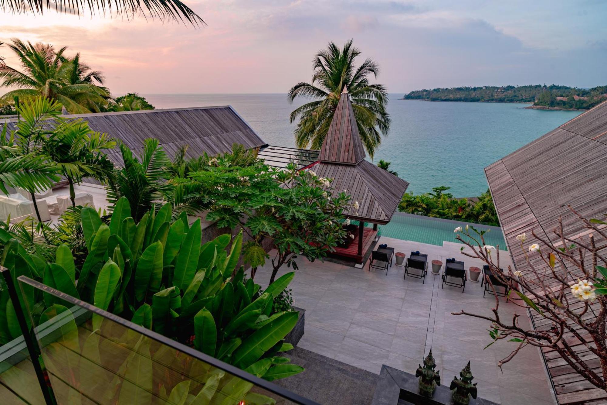 Surin Beach Oceanfront Villa With Ocean And Beach Views Eksteriør bilde