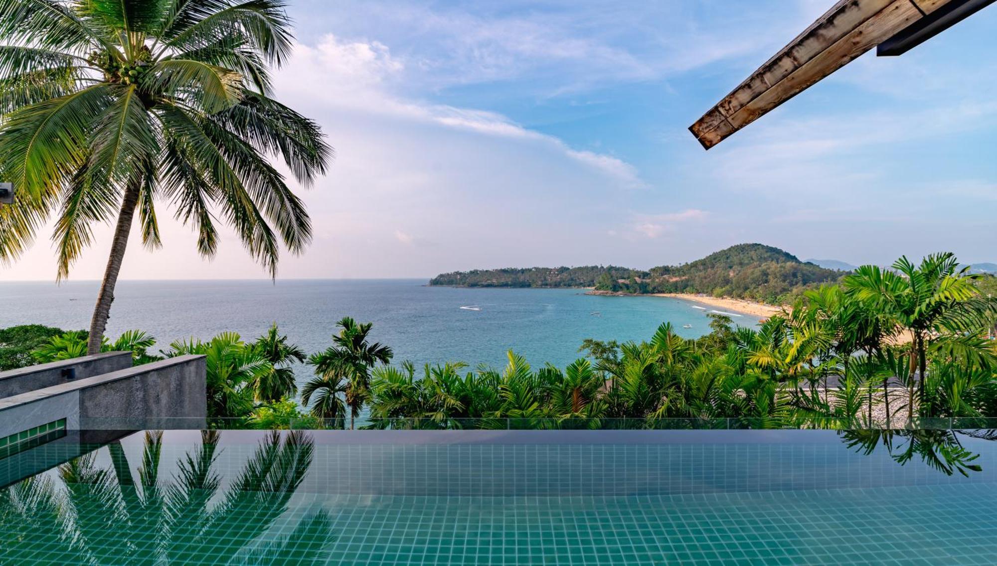 Surin Beach Oceanfront Villa With Ocean And Beach Views Eksteriør bilde